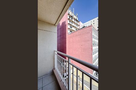 Varanda da Sala de apartamento para alugar com 1 quarto, 32m² em Brás, São Paulo