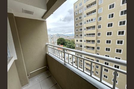 Varanda da Sala de apartamento para alugar com 2 quartos, 40m² em Inhaúma, Rio de Janeiro