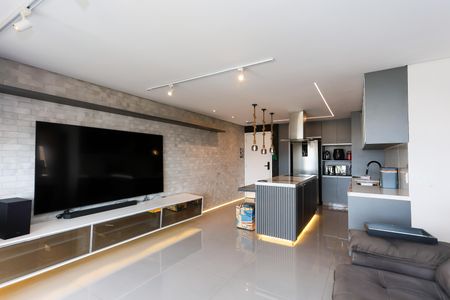 Sala de apartamento para alugar com 2 quartos, 70m² em Jardim Parque Morumbi, São Paulo