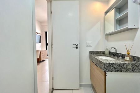 Studio para alugar com 21m², 1 quarto e sem vaga Studio para alugar com 21m², 1 quarto e sem vagaBanheiro