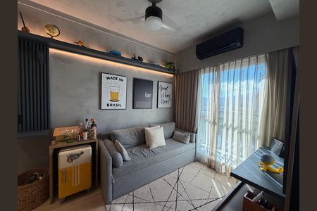 Sala de apartamento à venda com 1 quarto, 34m² em Jacarepaguá, Rio de Janeiro