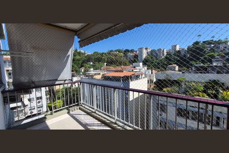 Varanda de apartamento à venda com 2 quartos, 75m² em Glória, Rio de Janeiro