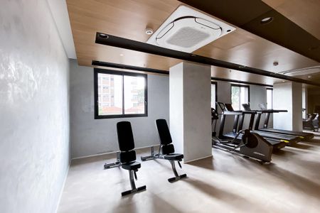 Apartamento à venda com 54m², 1 quarto e sem vaga Apartamento à venda com 54m², 1 quarto e sem vagaAcademia