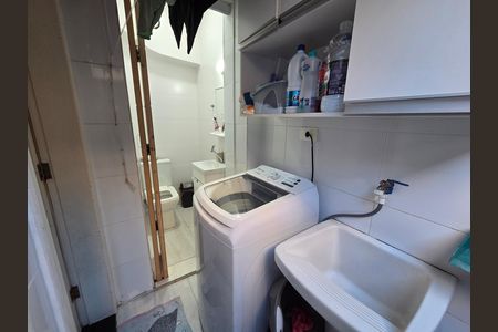 Área de Serviço de casa de condomínio para alugar com 3 quartos, 84m² em Vila Tupi, Praia Grande