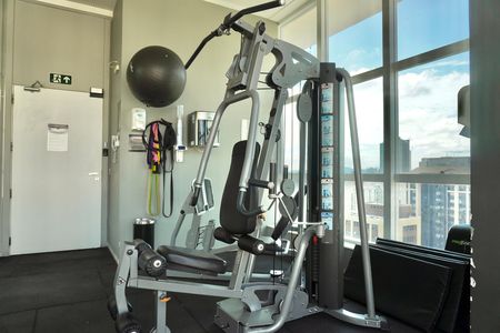 Studio para alugar com 42m², 1 quarto e 1 vaga Studio para alugar com 42m², 1 quarto e 1 vagaÁrea comum - Academia