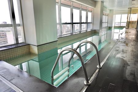 Studio para alugar com 42m², 1 quarto e 1 vaga Studio para alugar com 42m², 1 quarto e 1 vagaÁrea comum - Sauna