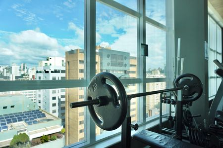 Studio para alugar com 42m², 1 quarto e 1 vaga Studio para alugar com 42m², 1 quarto e 1 vagaÁrea comum - Academia