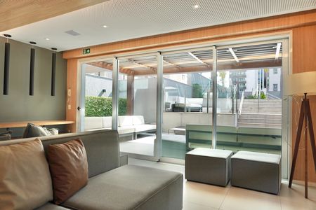 Studio para alugar com 42m², 1 quarto e 1 vaga Studio para alugar com 42m², 1 quarto e 1 vagaÁrea comum - Salão de festas 2