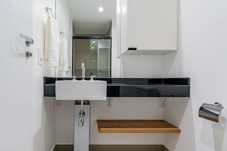 Studio para alugar com 29m², 1 quarto e sem vagaBanheiro