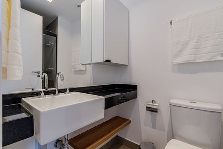 Studio para alugar com 29m², 1 quarto e sem vagaBanheiro