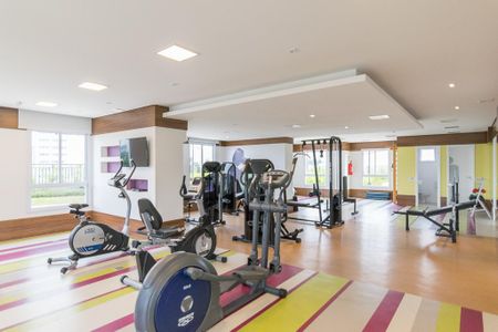 Apartamento à venda com 42m², 1 quarto e 1 vaga Apartamento à venda com 42m², 1 quarto e 1 vagaÁrea comum - Academia