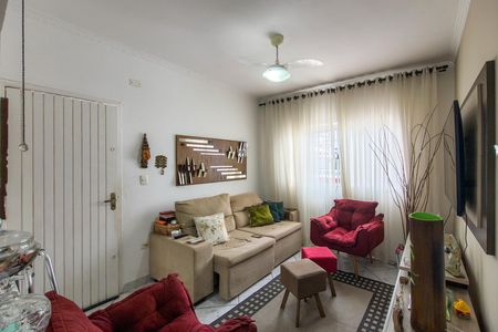 Sala de casa para alugar com 2 quartos, 56m² em Vila Tupi, Praia Grande