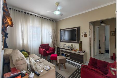 Sala de casa para alugar com 2 quartos, 56m² em Vila Tupi, Praia Grande