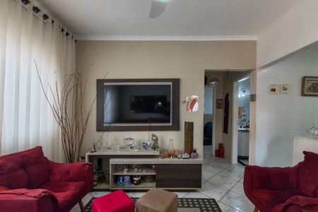 Sala de casa para alugar com 2 quartos, 56m² em Vila Tupi, Praia Grande
