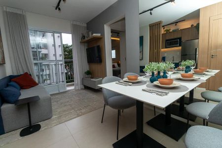 Sala de apartamento para alugar com 2 quartos, 39m² em Boaçava, São Paulo