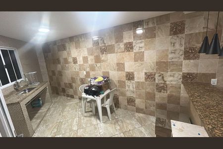Cozinha de casa para alugar com 1 quarto, 40m² em Campo Grande, Rio de Janeiro