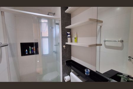 Apartamento à venda com 77m², 3 quartos e 2 vagasBanheiro Suíte 