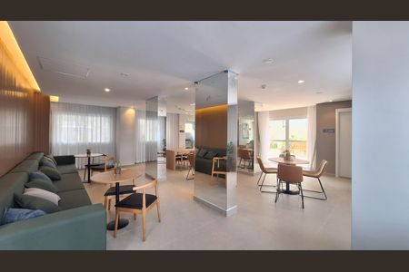 Apartamento para alugar com 39m², 2 quartos e 1 vaga Apartamento para alugar com 39m², 2 quartos e 1 vagaSalão de festas