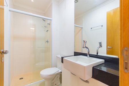 Apartamento para alugar com 55m², 1 quarto e 2 vagas Apartamento para alugar com 55m², 1 quarto e 2 vagasBanheiro