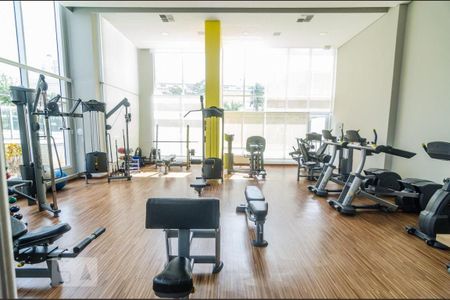 Apartamento para alugar com 55m², 1 quarto e 2 vagas Apartamento para alugar com 55m², 1 quarto e 2 vagasAcademia