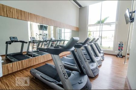 Apartamento para alugar com 55m², 1 quarto e 2 vagas Apartamento para alugar com 55m², 1 quarto e 2 vagasAcademia