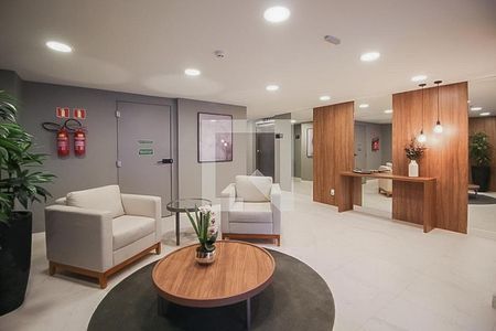 Apartamento para alugar com 30m², 1 quarto e 1 vaga Apartamento para alugar com 30m², 1 quarto e 1 vagaÁrea comum - Hall Social