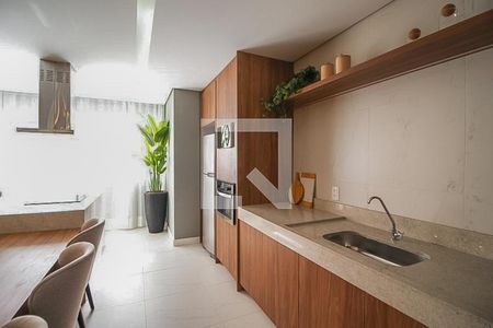 Apartamento para alugar com 30m², 1 quarto e 1 vaga Apartamento para alugar com 30m², 1 quarto e 1 vagaÁrea comum - Salão de festas