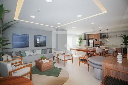Apartamento para alugar com 30m², 1 quarto e 1 vaga Apartamento para alugar com 30m², 1 quarto e 1 vagaÁrea comum - Salão de festas