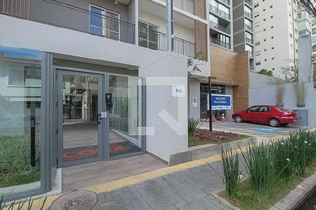 Apartamento para alugar com 30m², 1 quarto e 1 vaga Apartamento para alugar com 30m², 1 quarto e 1 vagaFachada
