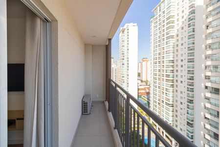 Apartamento para alugar com 30m², 1 quarto e 1 vaga Apartamento para alugar com 30m², 1 quarto e 1 vagaVaranda