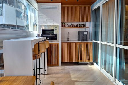 Varanda da Sala de apartamento à venda com 4 quartos, 182m² em Icaraí, Niterói