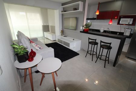 Apartamento para alugar com 60m², 1 quarto e 1 vagaSala