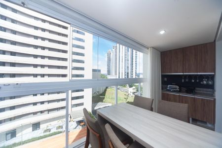 Varanda da Sala de apartamento para alugar com 2 quartos, 68m² em Vila da Serra, Nova Lima
