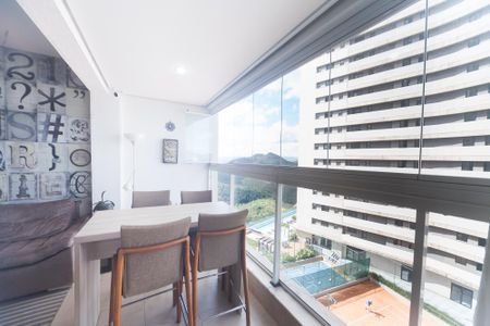 Varanda da Sala de apartamento para alugar com 2 quartos, 68m² em Vila da Serra, Nova Lima