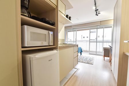 Studio à venda com 27m², 1 quarto e sem vaga Studio à venda com 27m², 1 quarto e sem vagaCozinha