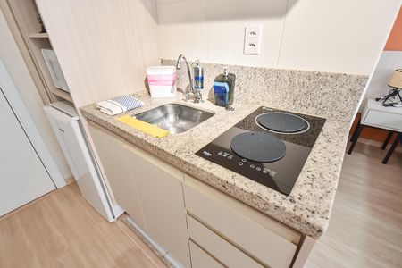 Studio à venda com 27m², 1 quarto e sem vaga Studio à venda com 27m², 1 quarto e sem vagaCozinha