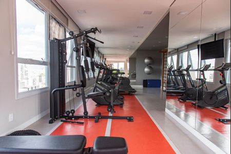 Studio à venda com 27m², 1 quarto e sem vaga Studio à venda com 27m², 1 quarto e sem vagaÁrea comum - Academia