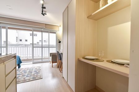 Studio à venda com 27m², 1 quarto e sem vaga Studio à venda com 27m², 1 quarto e sem vagaCozinha
