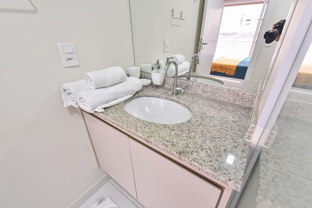 Studio à venda com 27m², 1 quarto e sem vaga Studio à venda com 27m², 1 quarto e sem vagaBanheiro