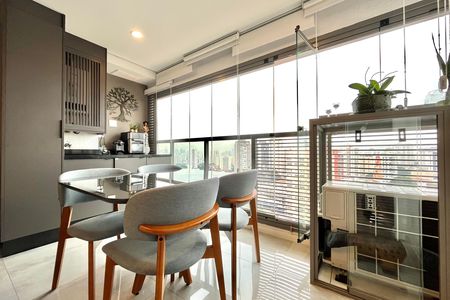 Varanda de apartamento para alugar com 1 quarto, 49m² em Mirandópolis, São Paulo