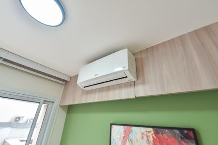 Studio à venda com 27m², 1 quarto e sem vaga Studio à venda com 27m², 1 quarto e sem vagaAr condicionado