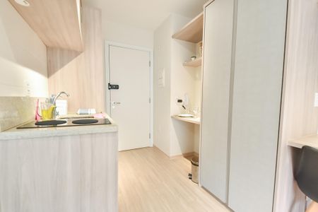 Studio à venda com 27m², 1 quarto e sem vaga Studio à venda com 27m², 1 quarto e sem vagaCozinha