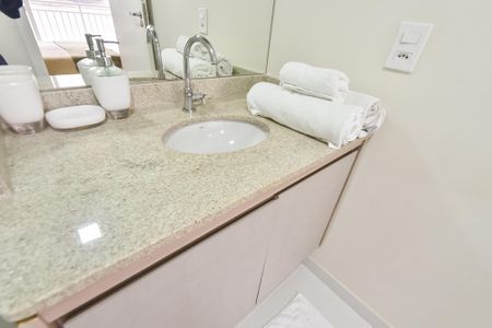 Studio à venda com 27m², 1 quarto e sem vaga Studio à venda com 27m², 1 quarto e sem vagaBanheiro