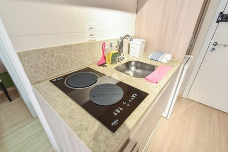 Studio à venda com 27m², 1 quarto e sem vaga Studio à venda com 27m², 1 quarto e sem vagaCozinha