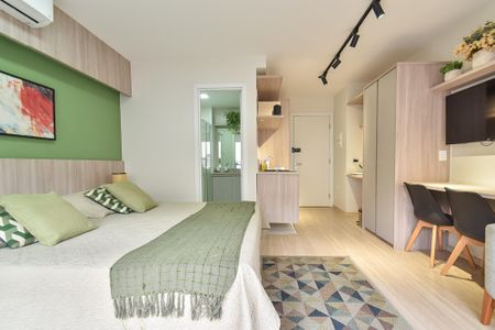 Studio à venda com 27m², 1 quarto e sem vaga Studio à venda com 27m², 1 quarto e sem vagaStudio