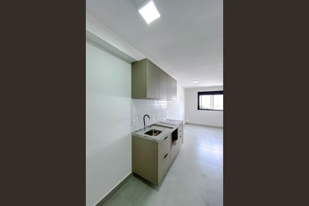 Cozinha de kitnet/studio para alugar com 1 quarto, 28m² em Brás, São Paulo