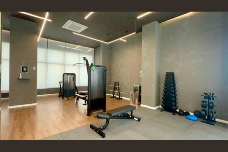 Apartamento para alugar com 37m², 1 quarto e 1 vaga Apartamento para alugar com 37m², 1 quarto e 1 vagaAcademia