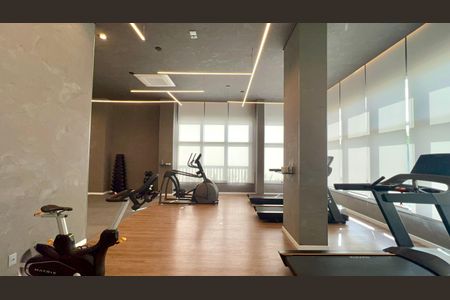 Apartamento para alugar com 37m², 1 quarto e 1 vaga Apartamento para alugar com 37m², 1 quarto e 1 vagaAcademia