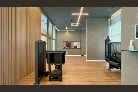 Apartamento para alugar com 37m², 1 quarto e 1 vaga Apartamento para alugar com 37m², 1 quarto e 1 vagaAcademia