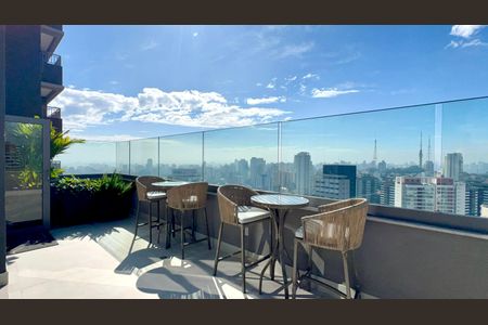 Apartamento para alugar com 37m², 1 quarto e 1 vaga Apartamento para alugar com 37m², 1 quarto e 1 vagaRoftop